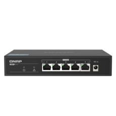 QNAP 威聯通 無網管型交換器 5埠2.5GbE QSW-1105-5T, 1台