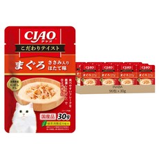 INABA CIAO 啾嚕 極致濃湯餐包, 30g, 96包, IC-501 鮪魚 + 雞肉 + 干貝
