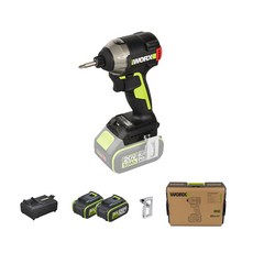 WORX 20V 충전 임팩 드라이버 WU291D.3, 1개