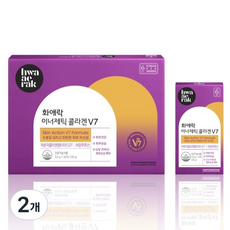 화애락 정품 이너제틱 콜라겐 V7 30p, 108g, 2개