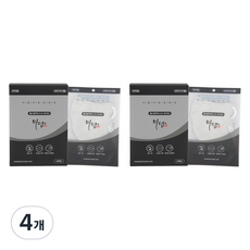 미담마스크 황사방역 칼라핏 새부리형 2D 마스크 대형 KF-94 개별포장, 20개입, 4개, 그레이