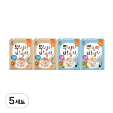 Miznco 孩童拌飯香鬆 4入組, 海鮮口味+吻仔魚口味, 5組