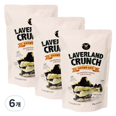 만전김 오리지널 김부각, 30g, 6개