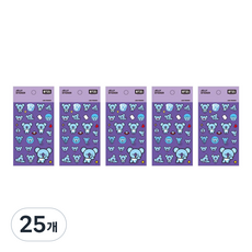 라인프렌즈 BT21 젤리 스티커, 코야, 25개 코야, 25개