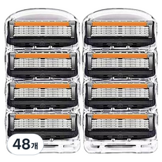 Celliving 男士用5層刮鬍刀片 單一1, 1入, 48個