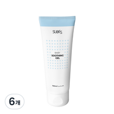 슈베스 베이비 수딩젤, 6개, 160ml