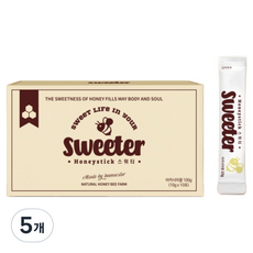 Beemaster Sweetar金合歡蜂蜜條 10入, 5個, 100g