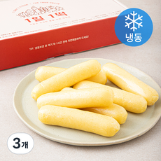 푸디푸디 1일 1떡 단호박 가래떡 (냉동), 700g, 1개입, 3개