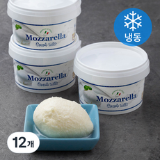유로포멜라 모짜렐라 카우 치즈 (냉동), 100g, 3개입, 4개