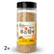 BokineMeokgeori 炒全芝麻 容器型, 200g, 2個