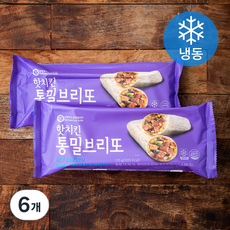 핫치킨 통밀 브리또 (냉동), 125g, 1개입, 6개