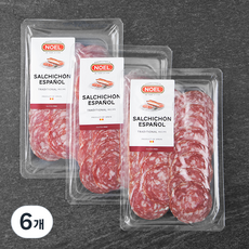 NOEL 살지천 슬라이스, 80g, 6개