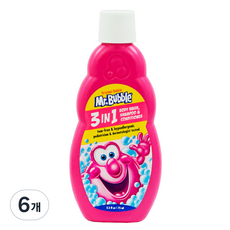 Mr.Bubble 原創3合1洗髮沐浴露 草莓香, 75ml, 6個