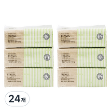 竹製廚房毛巾, 100張, 24包