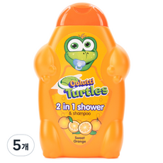 콜루티 레암 터틀 스마일 샤워 앤 샴푸 투 스위트오렌지향, 500ml, 5개, 500ml
