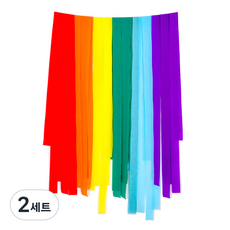 파티쇼 파티스트리머 6종 세트, 레인보우, 2세트 레인보우, 2세트