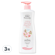 레이비 런던로즈 바디로션 로즈플라워 시어버터, 750ml, 3개