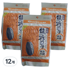 챠챠 해바라기씨 카라멜향, 260g, 12개