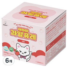 Baemama 韓國產水果泥, 蘋果, 200g, 6個