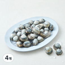 바다림 중국산 생물 동죽조개, 4개, 500g