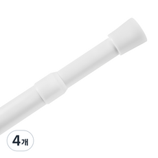 코멧 22mm 스프링식 압축봉 8호 140~260cm, 화이트