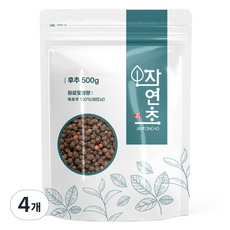 통 후추, 500g, 4개