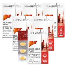 내츄럴플러스 밀크씨슬 플러스, 30정, 6개