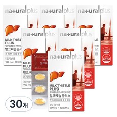 내츄럴플러스 밀크씨슬 플러스, 30정, 30개