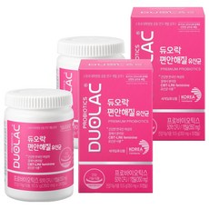 듀오락 편안해질 유산균 10.5g, 30정, 2개