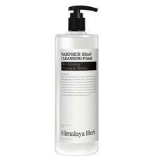 NARD 米糠亮白洗面乳, 500ml, 1瓶