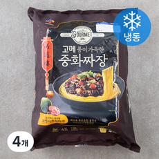 고메 중화짜장 4인분 (냉동), 1.52kg, 4개