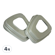 쓰리엠 방독 마스크 리테이너 501, 4개