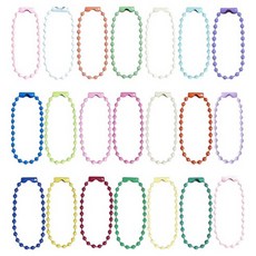 Elio House 彩色軍牌珠鍊鑰匙圈 10cm x 2.4mm 100入組, 1套, 隨機出貨