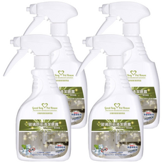 GBPH好寶貝 玻璃皂垢清潔噴霧, 獨家長效型消臭保護配方, 天然香氛, 九款香氛, 500ml, 4瓶