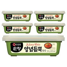 청정원 순창 양념듬뿍 쌈장, 200g, 5개