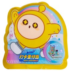 WISE BLOCK 维思积木 蛋仔派對積木 5歲以上適用, 蛋小藍場景組 多色, 1盒