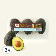 돌 뉴질랜드산 Right Now 바로먹는 후숙 아보카도, 500g, 3개