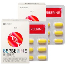 종근당건강 베르베린 30g, 30정, 2개