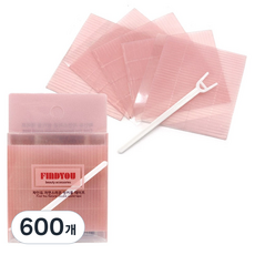 FINDYOU 自然雙眼皮貼, 600個, 粉紅色