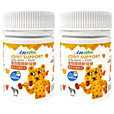 in plus 贏 蛋殼膜關節保健犬用 雙效呵護配方, 30顆, 關節保健, 2罐