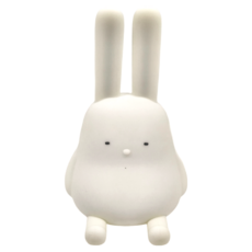 桌上擺飾小夜燈 USB供電 H-L-25 11.4 x 13.2 x 18.5cm 208g, 長耳兔兔, 1件