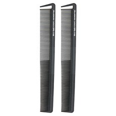 CELLREBORN 強化陶瓷碳纖維梳 CPC-1102, 黑色, 2個