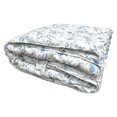 Bange Bedding 韓國絨玉米冬被 四季被 附圓柱形收納袋, 爵士藍調
