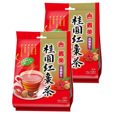 義美 桂圓紅棗茶, 15g, 12包, 2袋