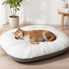 Petconomy 寵物舒適四季軟墊, 白色, 1個