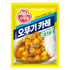 오뚜기 카레 순한맛, 100g, 1개