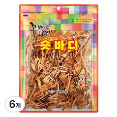한양식품 주식회사 꽃보다오징어 숏바디, 130g, 6개