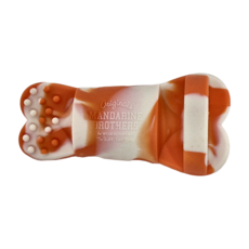 MANDARINE BROTHERS 食品級矽膠藏食訓練玩具 橘色, 90 x 43 x 43cm, 1個