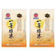 三好米 一等糙米，口感Q彈 軟硬適中 3kg, 2包