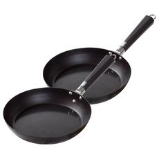니토리 IH 인덕션 균일하고 강한 화력 아이언 프라이팬, 26cm, 2개